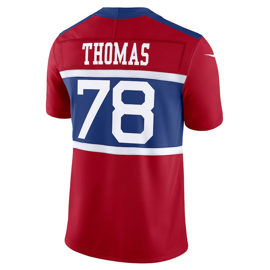 Andrew Thomas New York Giants Alternate Vapor F.U.S.E. Limited Jersey - Century Red