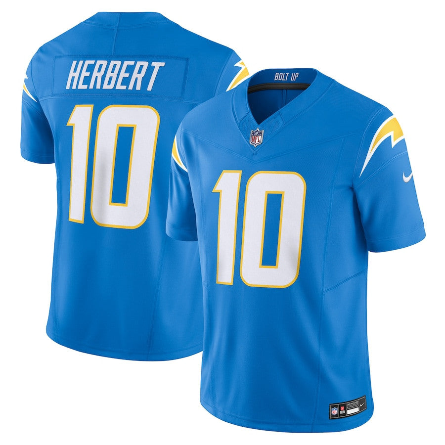 Justin Herbert Los Angeles Chargers Vapor F.U.S.E. Limited Jersey - Powder Blue