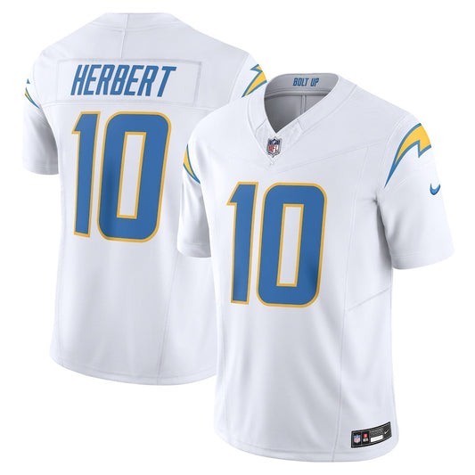 Justin Herbert Los Angeles Chargers Vapor F.U.S.E. Limited Jersey - White