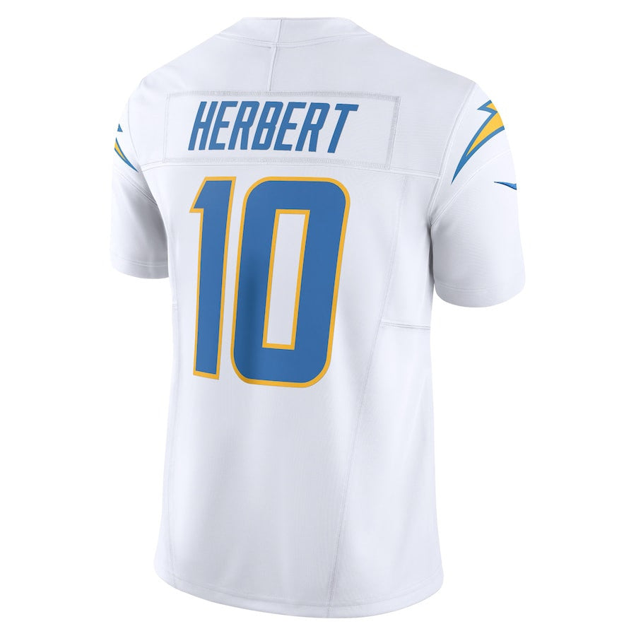 Justin Herbert Los Angeles Chargers Vapor F.U.S.E. Limited Jersey - White