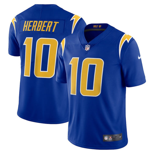 Justin Herbert Los Angeles Chargers Vapor Limited Jersey - Royal