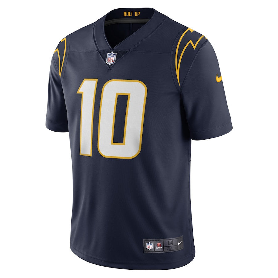 Justin Herbert Los Angeles Chargers Vapor Limited Jersey - Navy