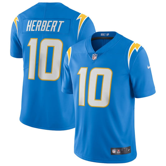 Justin Herbert Los Angeles Chargers Vapor Limited Jersey - Powder Blue