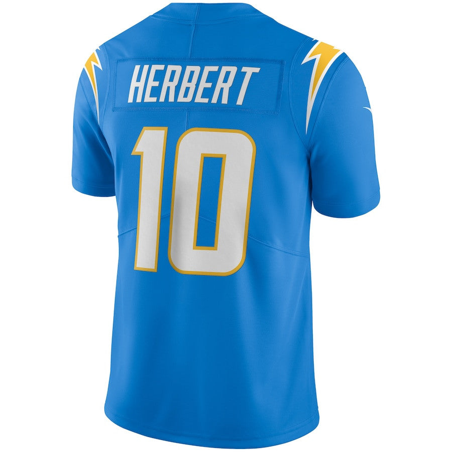 Justin Herbert Los Angeles Chargers Vapor Limited Jersey - Powder Blue