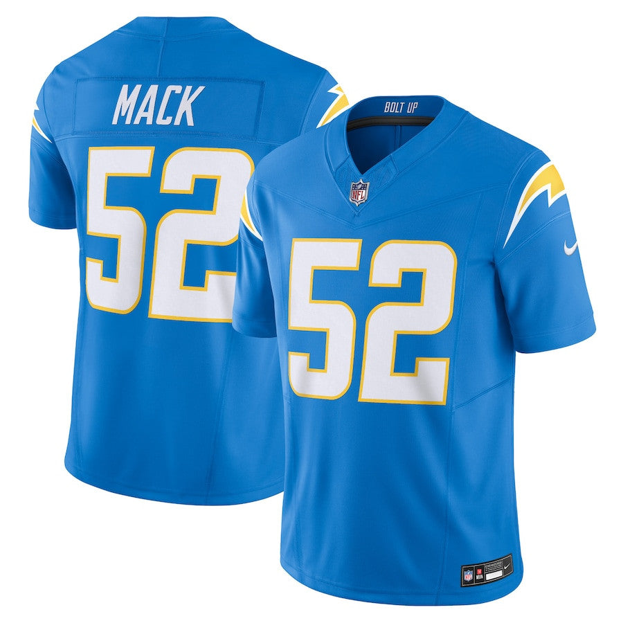 Khalil Mack Los Angeles Chargers Vapor F.U.S.E. Limited Jersey - Powder Blue