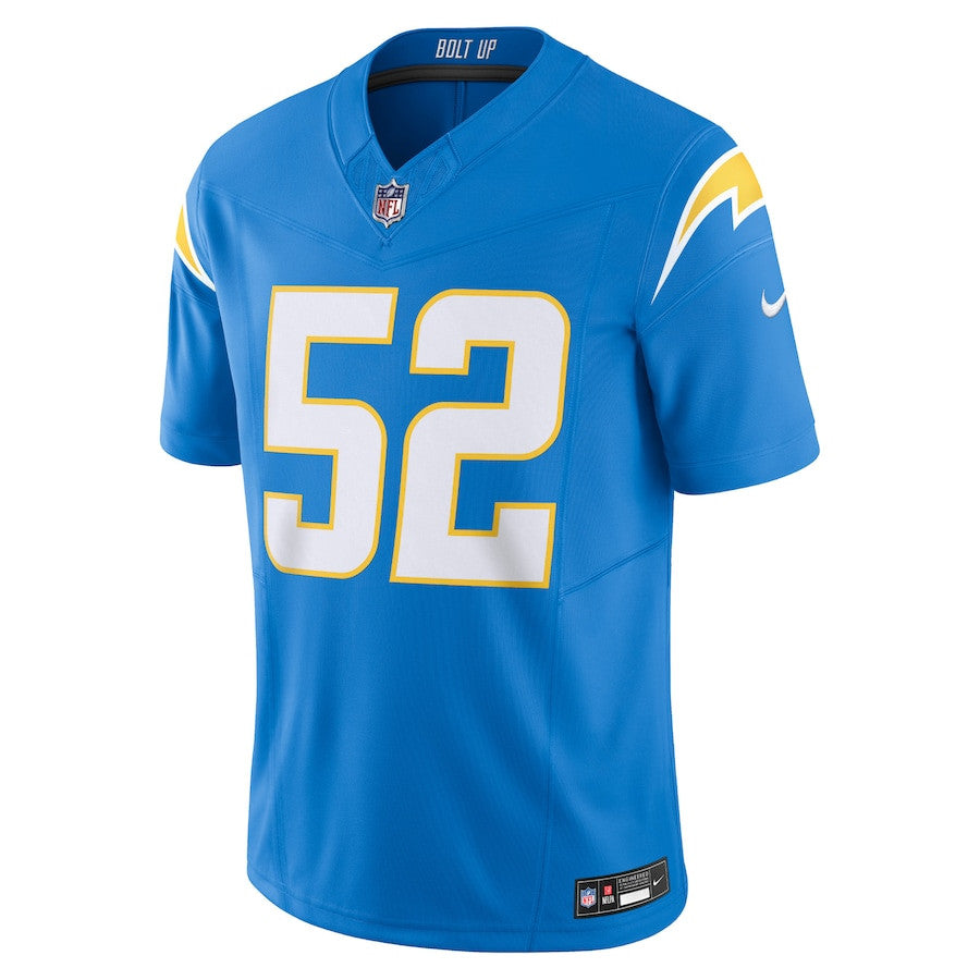 Khalil Mack Los Angeles Chargers Vapor F.U.S.E. Limited Jersey - Powder Blue