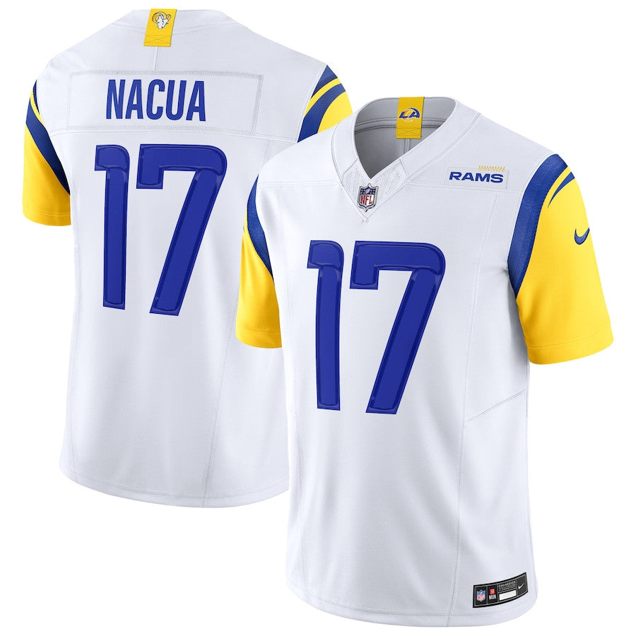 Puka Nacua Los Angeles Rams Vapor F.U.S.E. Limited Jersey - White