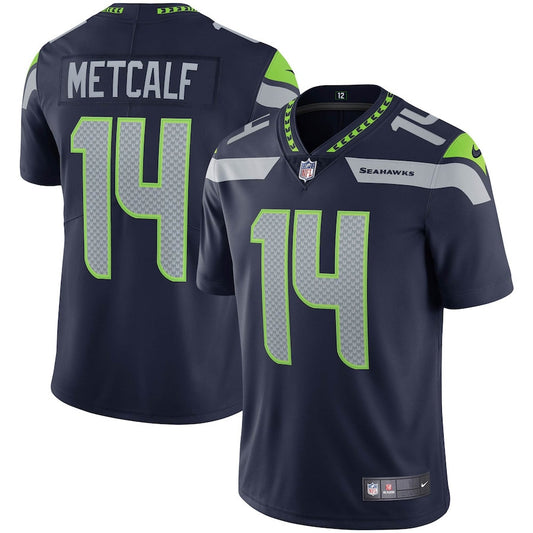 DK Metcalf Seattle Seahawks Vapor Limited Jersey - College Navy