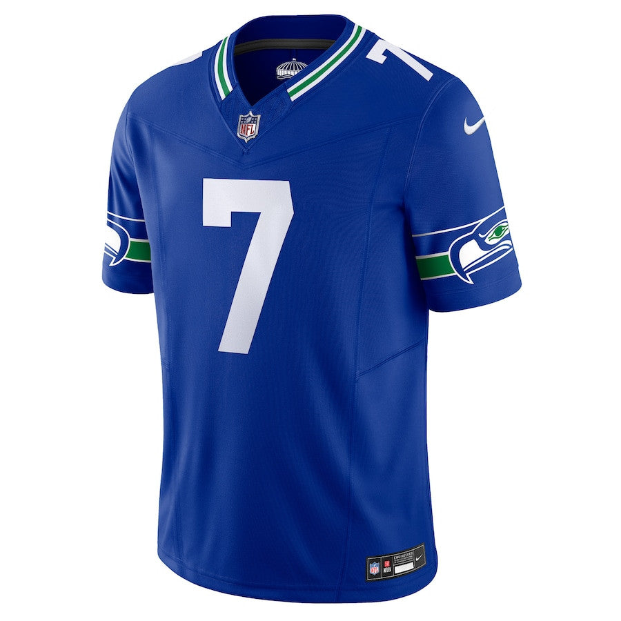 Geno Smith Seattle Seahawks Alternate Vapor F.U.S.E. Limited Jersey - Royal