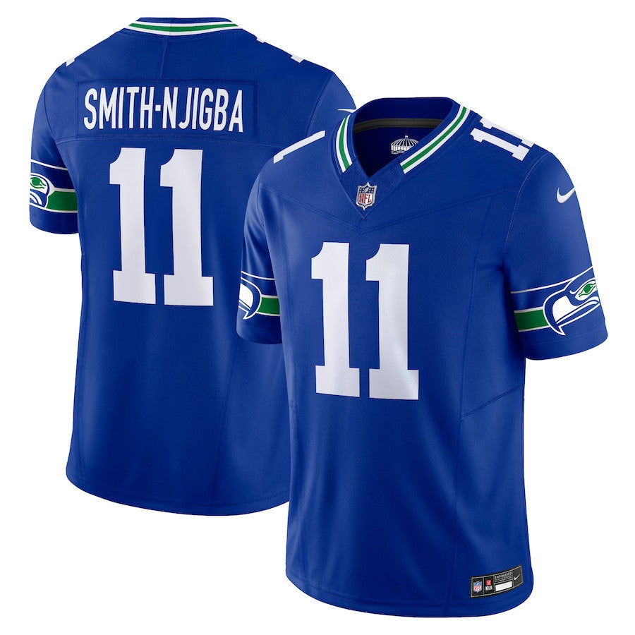 Jaxon Smith-Njigba Seattle Seahawks Alternate Vapor F.U.S.E. Limited Jersey - Royal