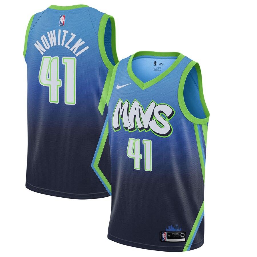 Dirk Dowitzki Dallas Mavericks City Edition Jersey