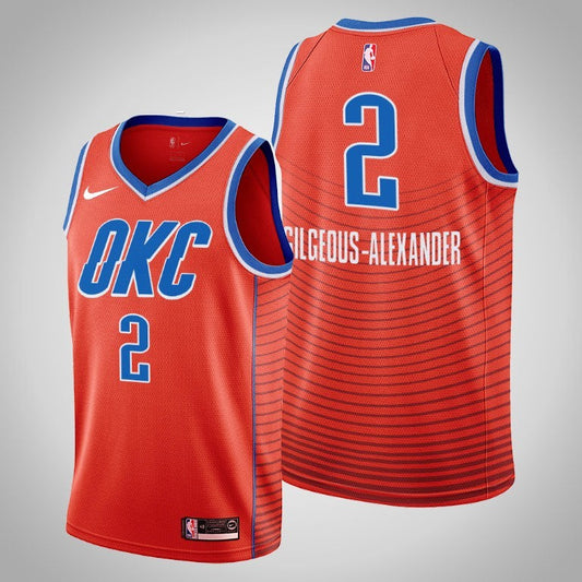 Shai Gilgeous-Alexander Oklahoma City Thunder Jersey