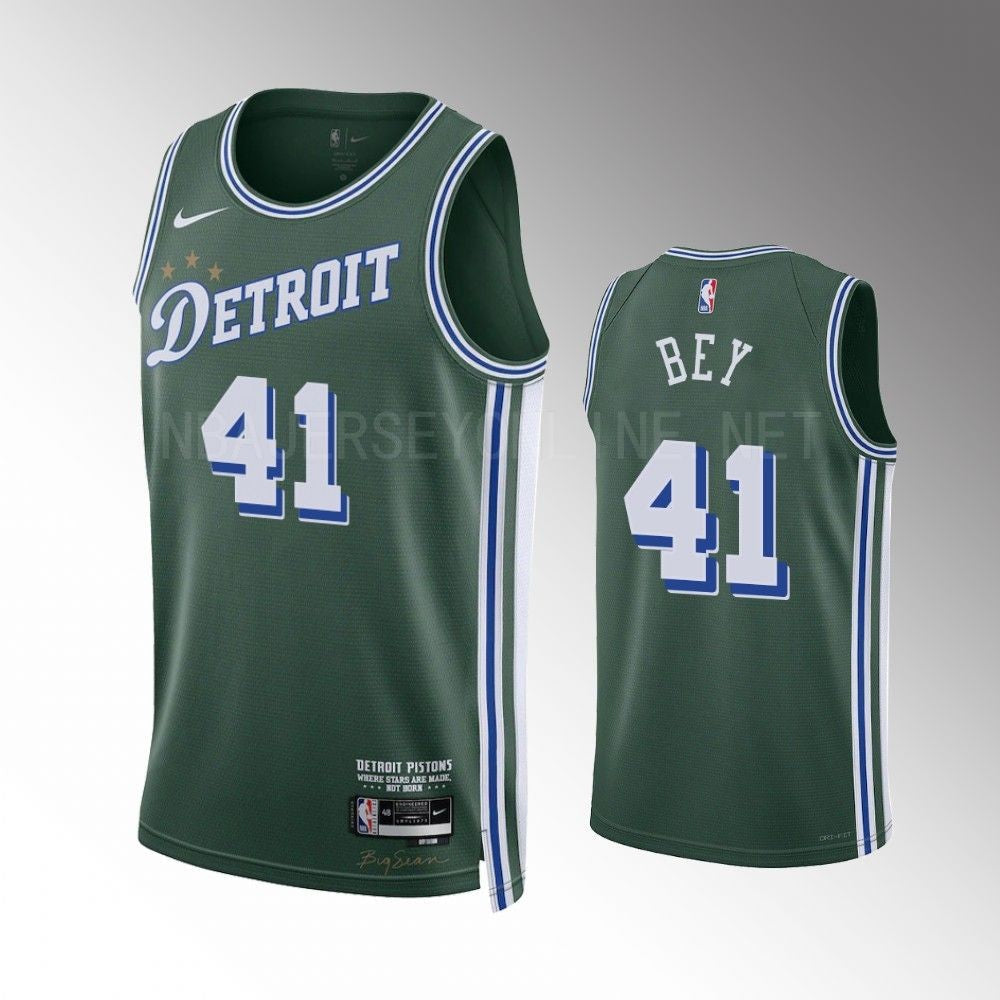 Saddiq Bey Detroit Pistons Jersey