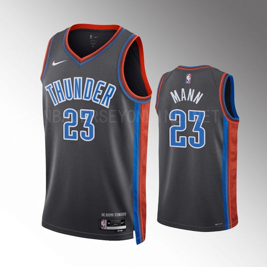 Tre Mann Oklahoma City Thunder Jersey