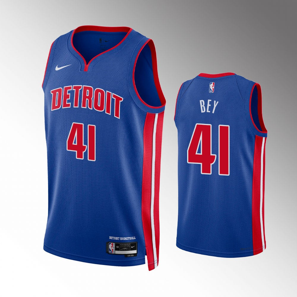 Saddiq Bey Detroit Pistons Jersey