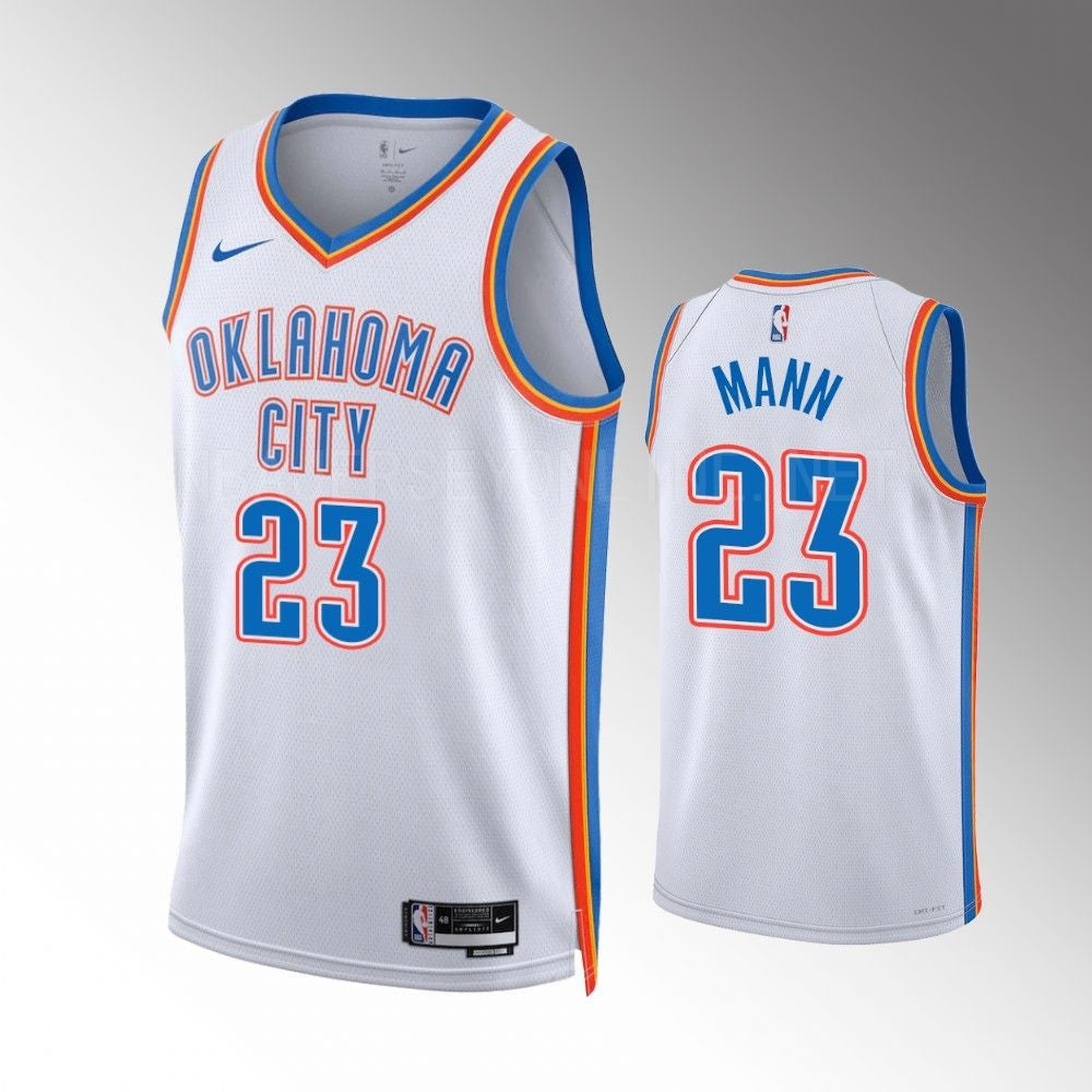 Tre Mann Oklahoma City Thunder Jersey