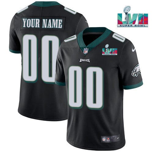 Custom Philadelphia Eagles Super Bowl Jersey