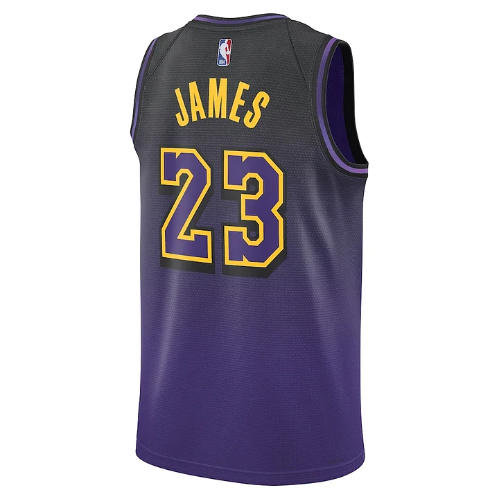 Unisex Los Angeles Lakers LeBron James Purple 2024/25 Swingman Jersey - City Edition