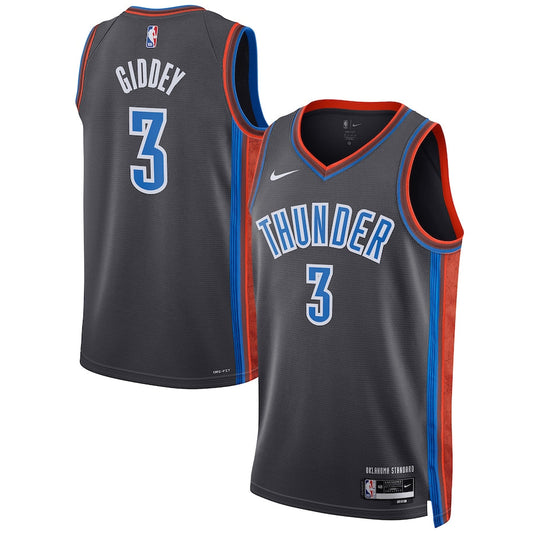 Josh Giddey Oklahoma City Thunder Jersey