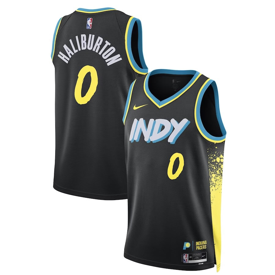 Tyrese Haliburton Indiana Pacers City Edition Jersey