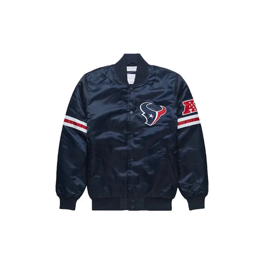 Houston Texans Satin Bomber Jacket