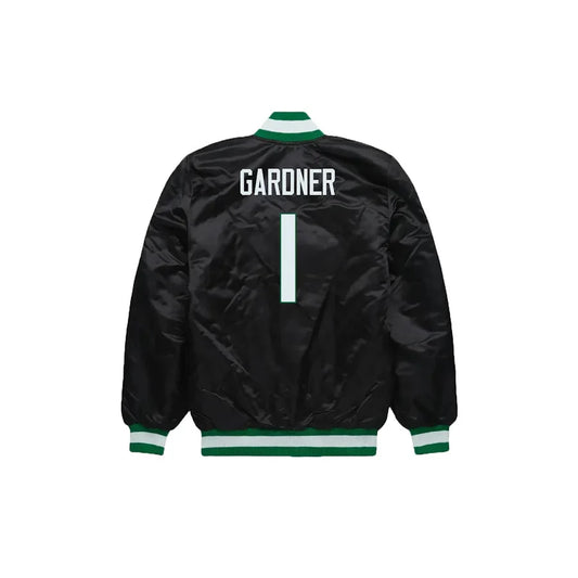 Ahmad Sauce Gardner New York Jets Satin Bomber Jacket