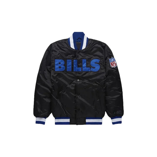 Custom Buffalo Bills Satin Bomber Jacket