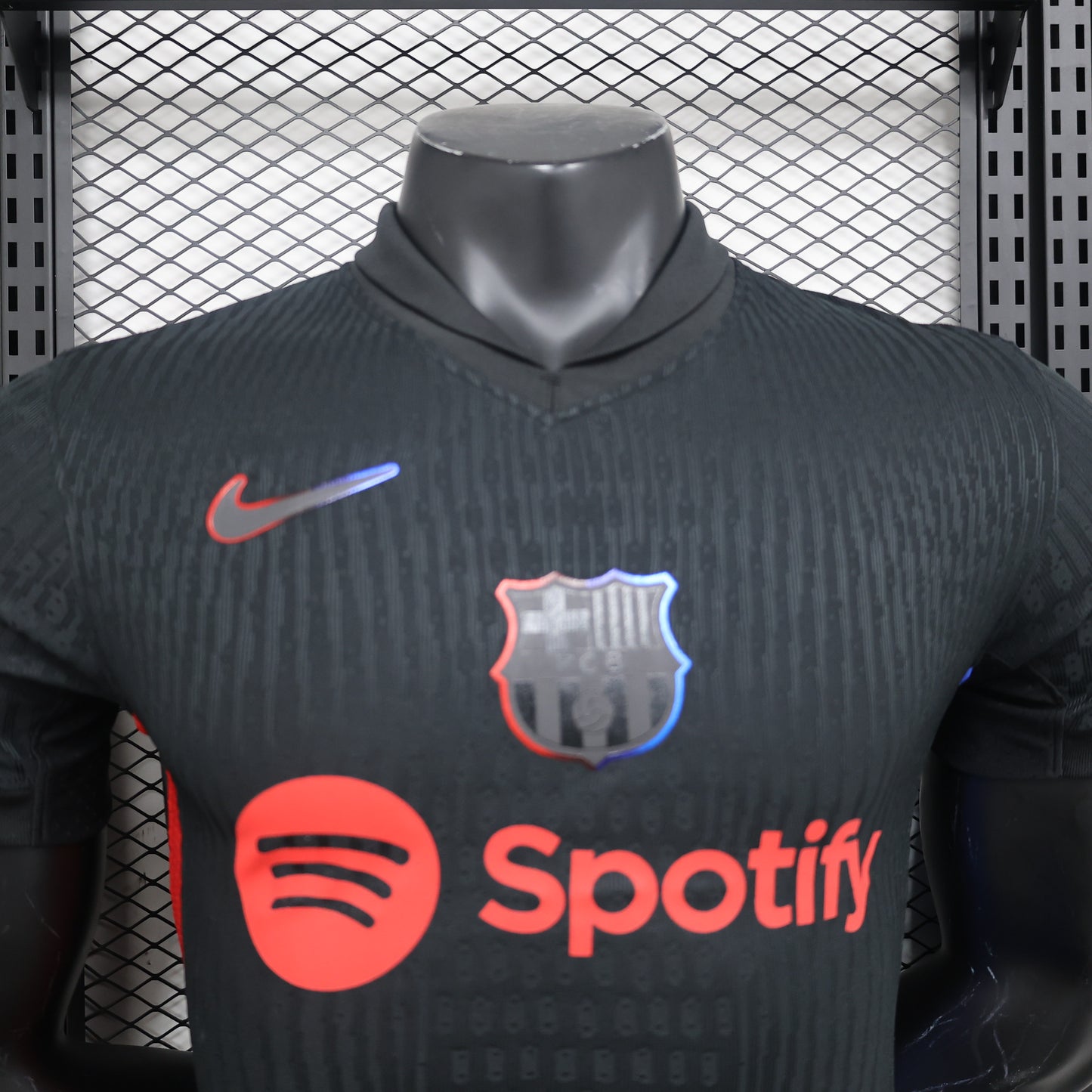 24 Barcelona away player version jersey