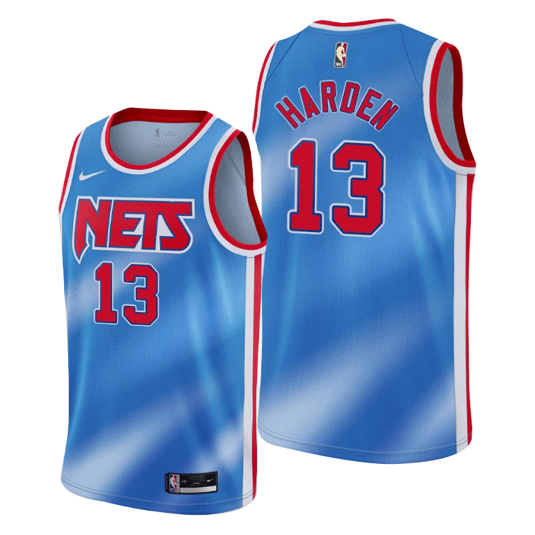 James Harden Brooklyn Nets Throwback Jersey