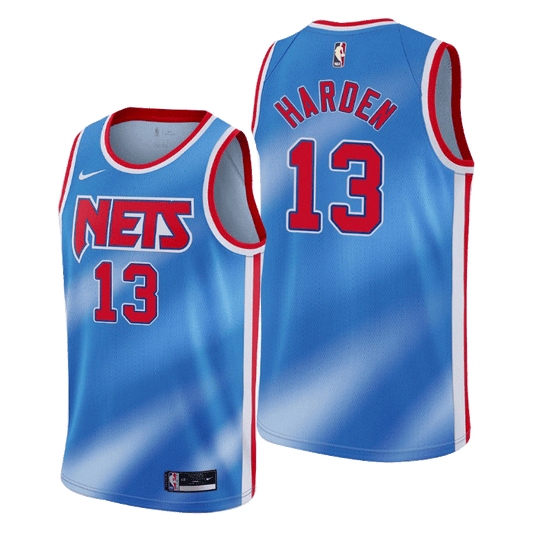 James Harden Brooklyn Nets Throwback Jersey