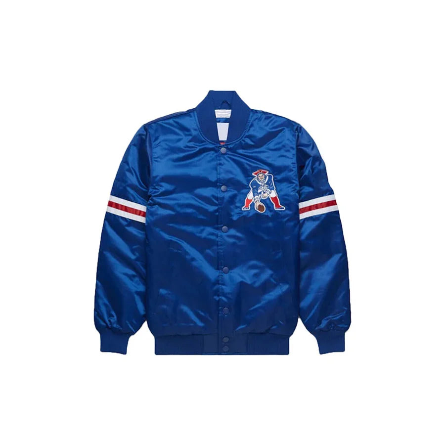 Custom New England Patriots Satin Bomber Jacket