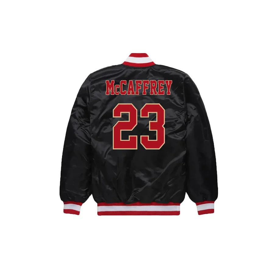 Christian McCaffrey San Francisco 49ers Bomber Jacket