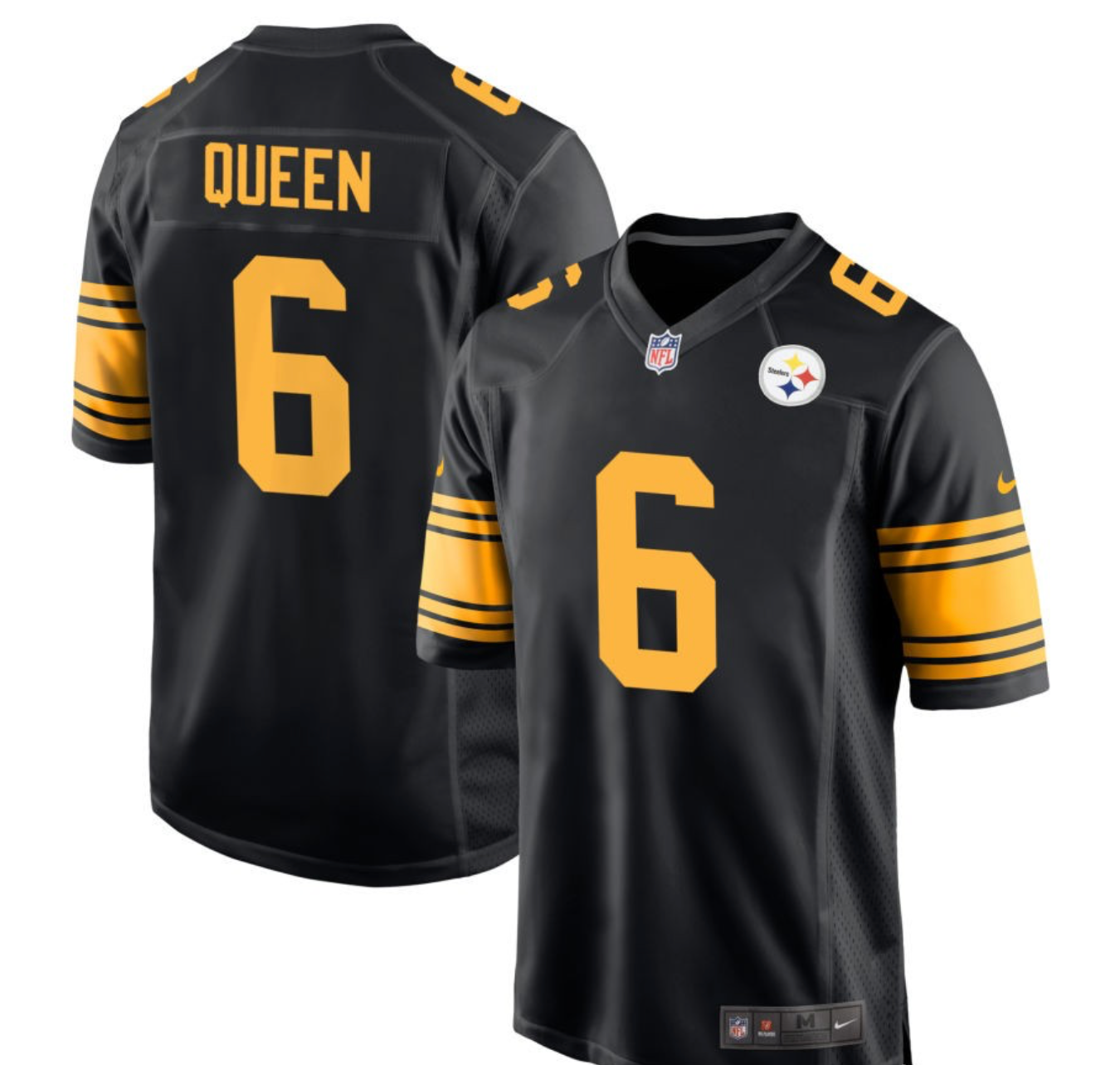 Patrick Queen Pittsburgh Steelers Jersey