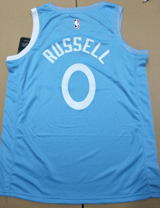 D'Angelo Russell Towns Minnesota Timberwolves City Edition Jersey