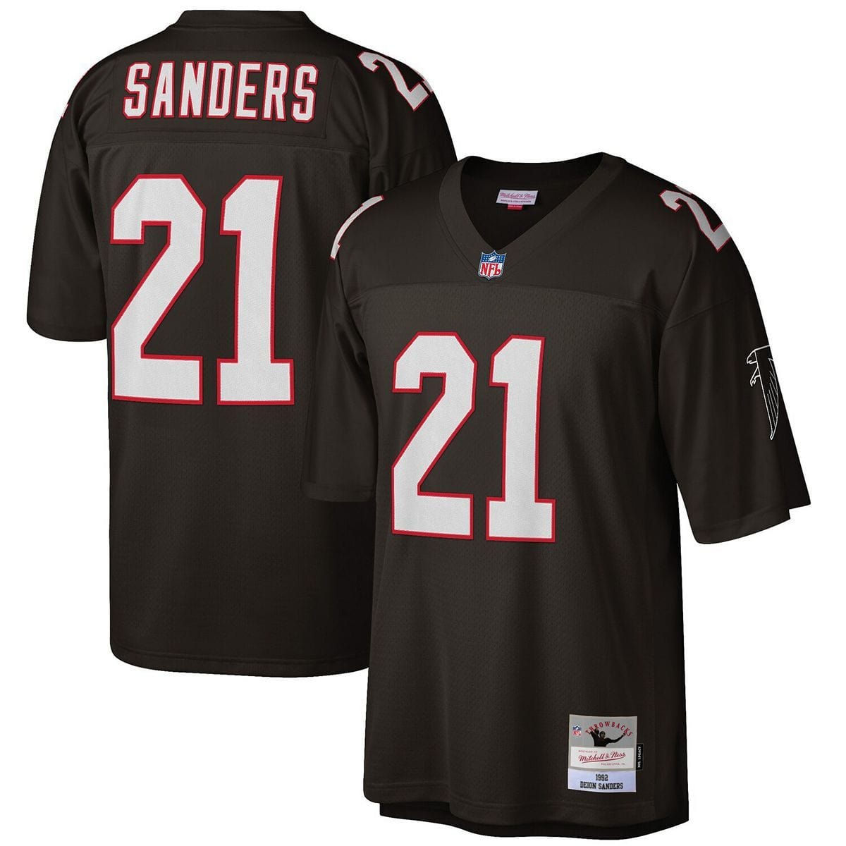 Deion Sanders Atlanta Falcons Jersey