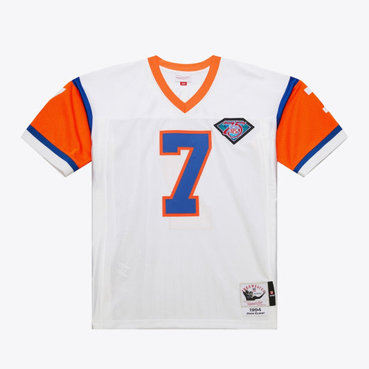 Men's John Elway White Denver Broncos 1994 Jersey