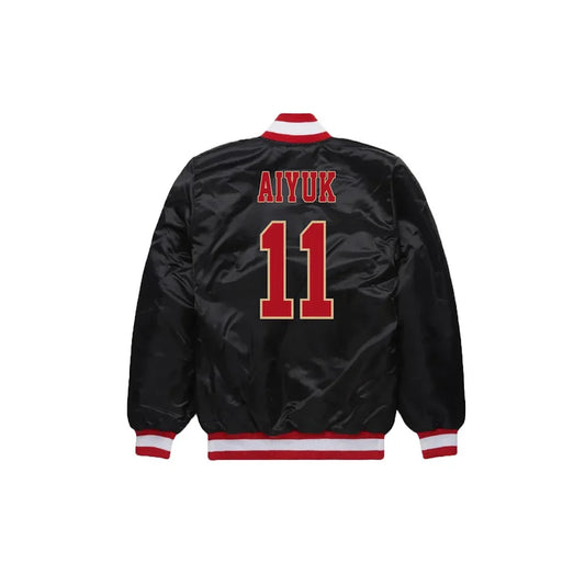 Brandon Aiyuk San Francisco 49ers Bomber Jacket