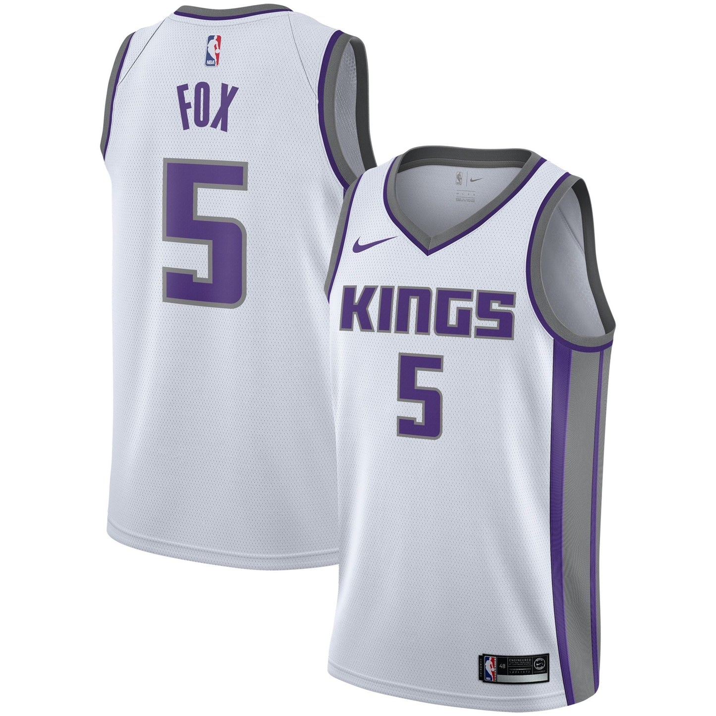 De'Aaron Fox Sacramento Kings Jersey