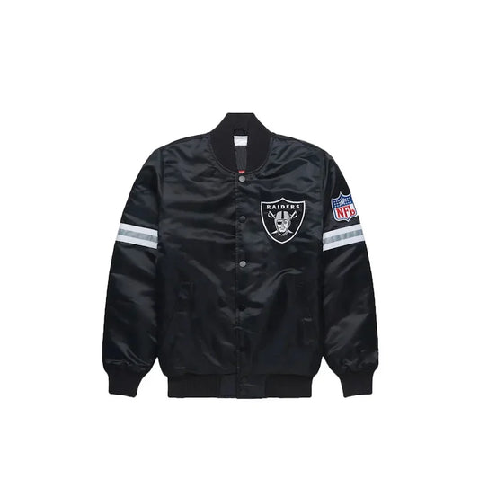 Custom Las Vegas Raiders Satin Bomber Jacket