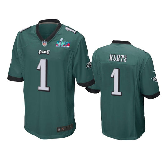 Jalen Hurts Philadelphia Eagles Super Bowl Jersey