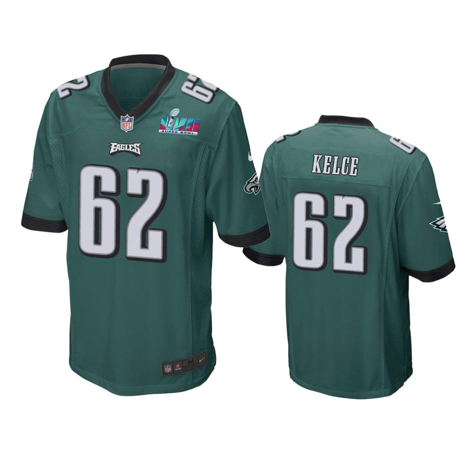 Jason Kelce Philadelphia Eagles Super Bowl Jersey