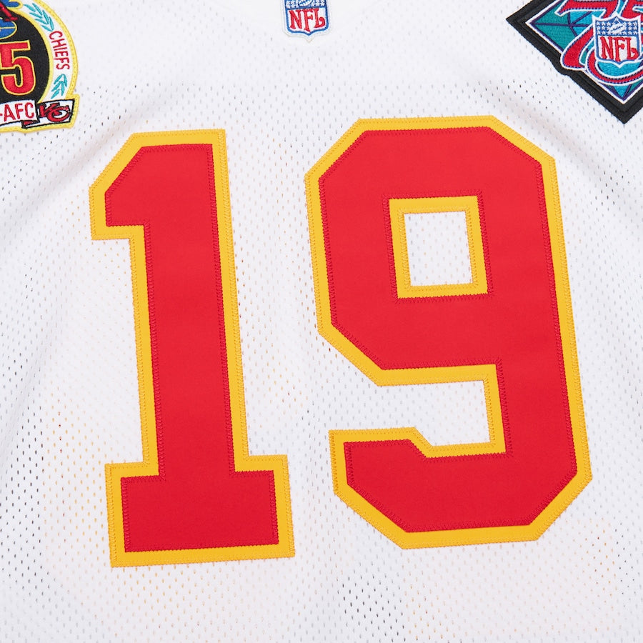 Men's Joe Montana White Kansas City Chiefs 1994 Jersey