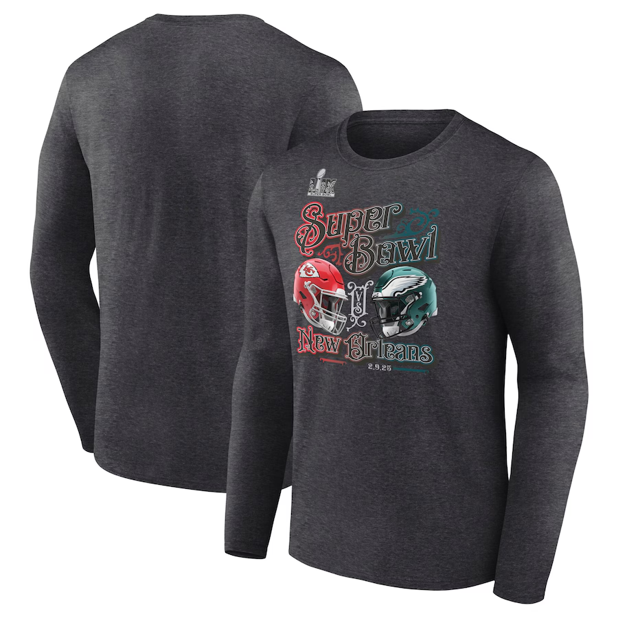 24-25 Season Championship Showdown Long Sleeve - Chiefs & Eagles