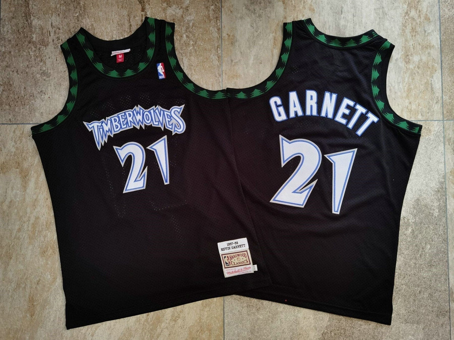 Kevin Garnett Minnesota Timberwolves Throwback Jersey