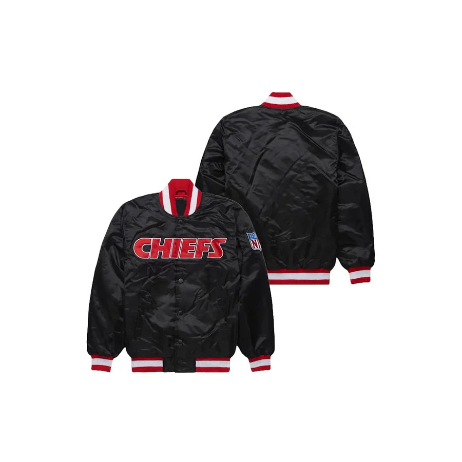 Custom Kansas City Chiefs Satin Bomber Jacket