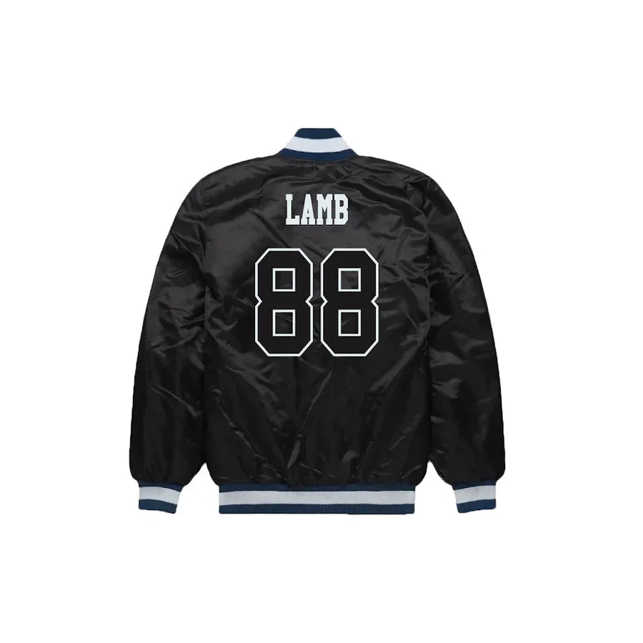 Ceedee Lamb Dallas Cowboys Satin Bomber Jacket