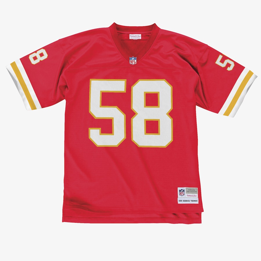 Men's Derrick Thomas Red Kansas City Chiefs 1994 Legacy Jersey