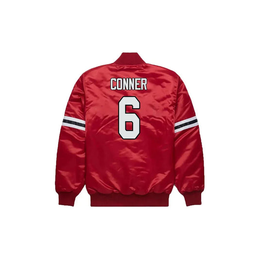 James Conner Arizona Cardinals Satin Bomber Jacket