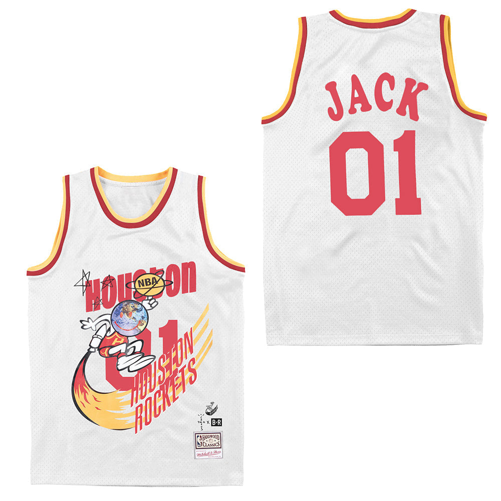 Travis Scott Cactus Jack Houston Rockets Jersey