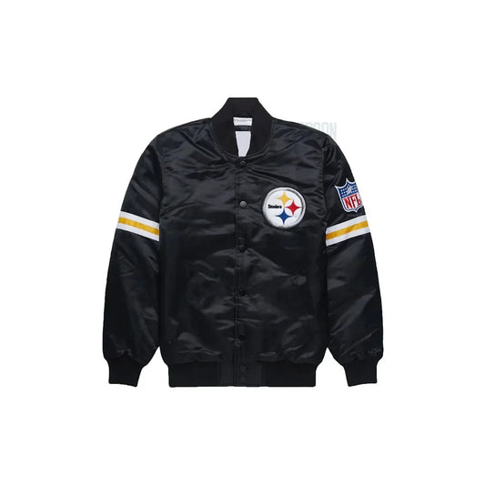 Pittsburgh Steelers Satin Bomber Jacket